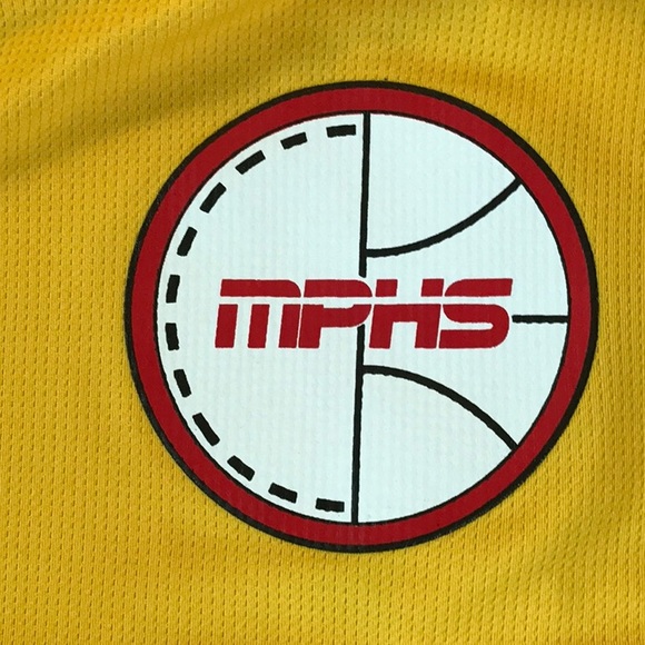 Baseball/ softball polo sunny yellow size shown in measurements - Picture 3 of 5